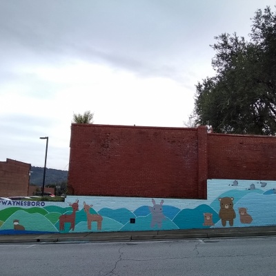 Mural by Julia Chon, aka Kimchi Juice
